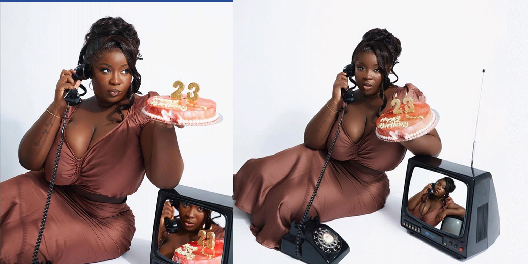 Actress Releases Birthday Pictures and Men are Salivating
